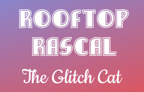 Rooftop Rascal: The Glitch Cat