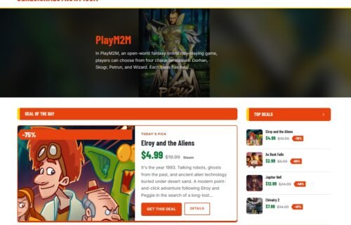 Welcome to Deals: Your Games Site, Your Way